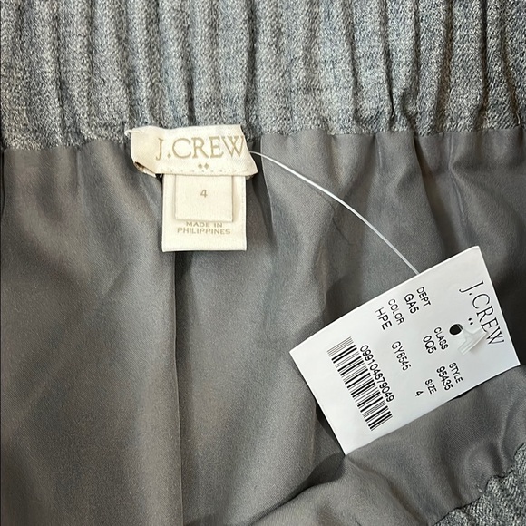 Bundle - J. Crew Paper Bag Gray and Red Mini Bubble Pull On Skirts - Size 2 & 4 - Picture 4 of 11